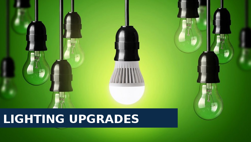 Lighting upgrades Yeading